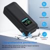 Soft Silicone Case for Anker Prime Power Bank 12000mAh 2-Port Portable Charger with 130W Output (Case Only)-Black