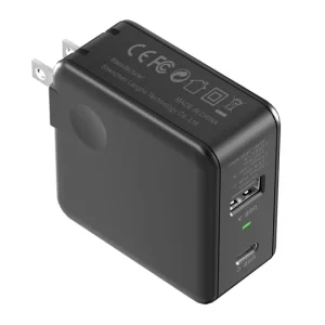 65 watt fast charger 65w us plug gallium nitride charger type c gan usb-c type-c 65watt pd wall charger slim with ETL FCC mark
