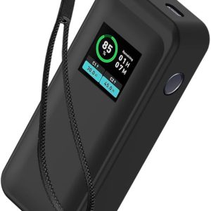 Soft Silicone Case for Anker Prime Power Bank 12000mAh 2-Port Portable Charger with 130W Output (Case Only)-Black