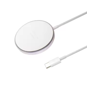 New arrived 15W magnetic Qi Wireless Charger with Circle LED Indicator